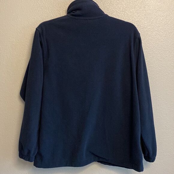 San Diego Symphony Summer Pops- Navy blue fleece zip up- Size small - Picture 4 of 6